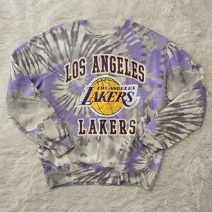 Los Angeles Lakers Tie-Dye Crewneck